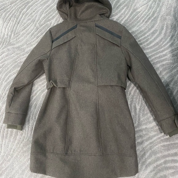 3 Stones Olive green wool jacket - Picture 3 of 3